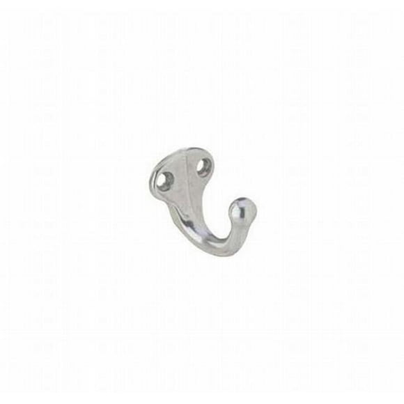 Single Wardrobe Hook - Aluminum