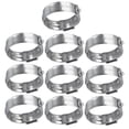 thumbnail image 5 of Worm Drive Clamp Hose Clamps for Pipes Industrial Use Silver Stainless Steel Securing Tube 10Pcs, 5 of 5