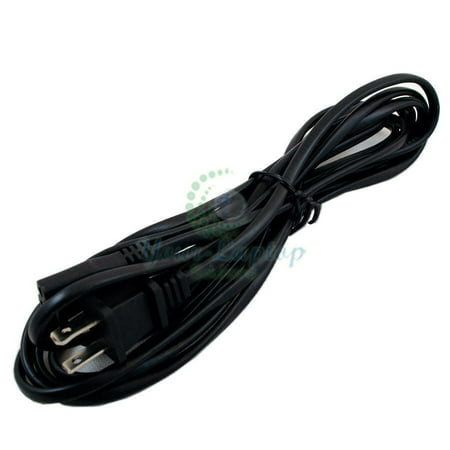 12Ft Extra Long AC Wall Power Cord for Led Lcd Tv Vizio Samsung 12 Feet 2 Prong