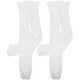 thumbnail image 2 of 2 pares de medias de ballet para adultos, calcetines de baile, medias de baile, pantimedias elásticas para mujeres y niñas (talla S para una altura de 100 a 130 cm, color blanco), 2 of 6