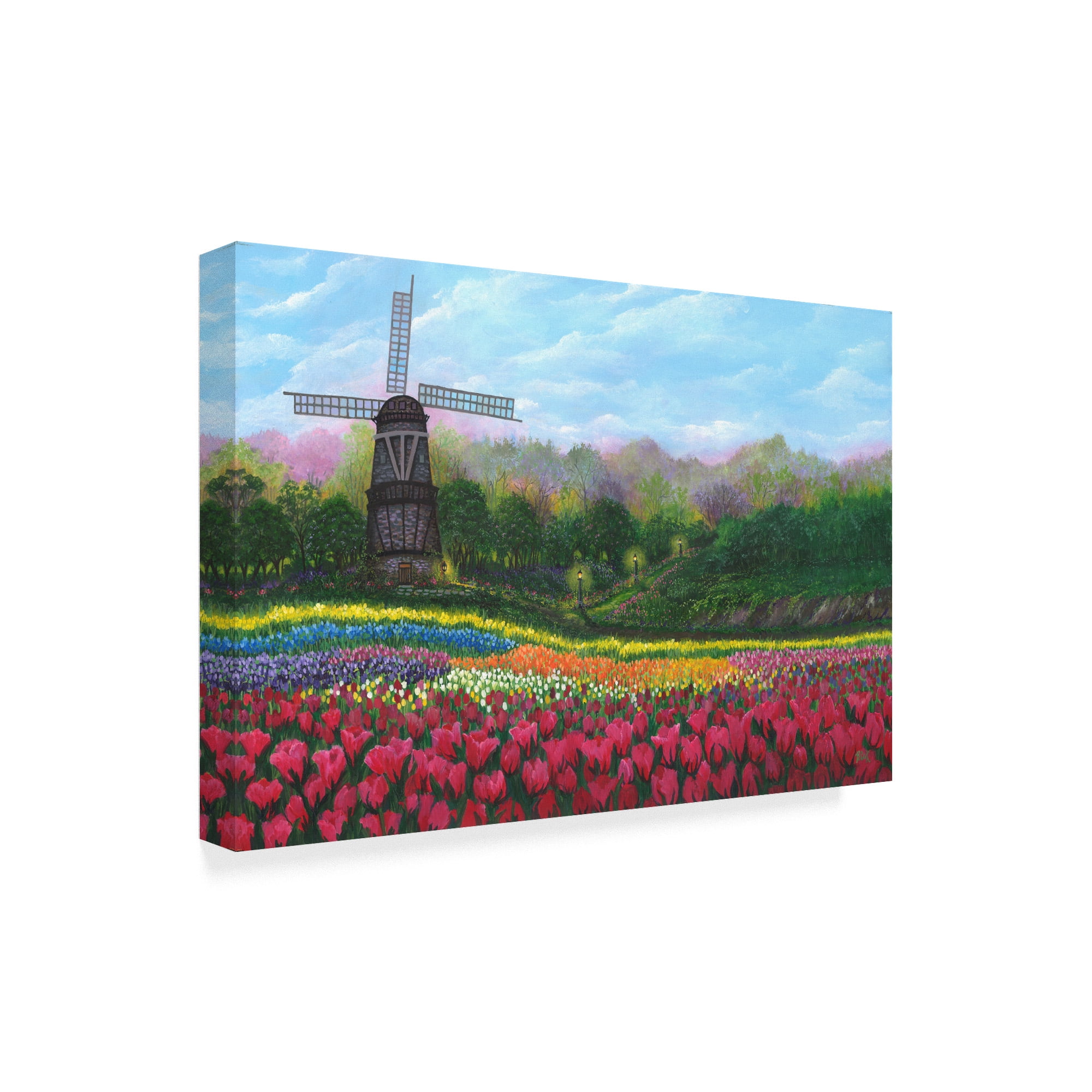 Trademark Fine Art Windmill In Tulip Garden Canvas Art By Bonnie B Cook Walmart Com Walmart Com Trademark Fine Art Windmill In Tulip Garden Canvas Art By Bonnie B Cook Walmart Com Walmart Com