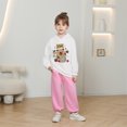 thumbnail image 2 of lnmuld Cute Tops for Girls Hooded Sweatshirt Capybara Print Casual Loose Fit Long Sleeve Top for Toddler Kids Soft Comfortable Autumn Winter Outfits Size:4-5 Years, 2 of 5
