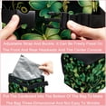 thumbnail image 4 of Saint Patrick's Day Mini Trash Can for Car - Foldable, with Lid, Leak-Proof, Hanging Storage Bag, 4 of 6