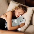 thumbnail image 2 of Electric Heating Pad Cute Cat USB For & Back Portable 19.6in Plush Stuffed Hot Compress With 5 Temperature Settings, 2 of 4