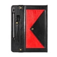 thumbnail image 7 of for Samsung Galaxy Tab 12.4" S8plus/X800/X806/S7FE/T730/T733/T736/T738/S7plus/T970/T975 Protective Envelope Case, PU Leather w/Pen Holder/Card Slot/Hand Strap Wallet Shoulder Bag Carrying Case,Red, 7 of 7