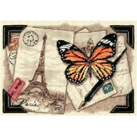 UPC: 0088677069964 | Dimensions Cross Stitch Kit 7×5 Travel Memories