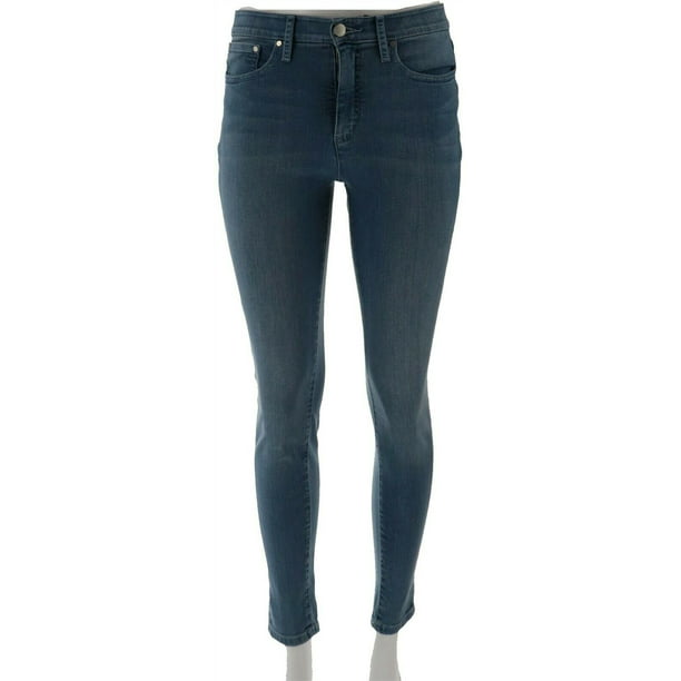 H by Halston - Halston Premier Denim Ankle Length Skinny Jeans A302020 ...