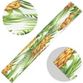thumbnail image 2 of GZHJMY Tropical Pineapple Leaves Table Runner Machine Washable Polyester Table Runner Rectangle Reversible Dresser Scarves Table Decor 13 x 70 Inch, 2 of 7