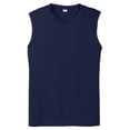 thumbnail image 5 of Yellow Rooster Men's Sleeveless PosiCharge Competitor T-Shirts True Navy S, 5 of 6