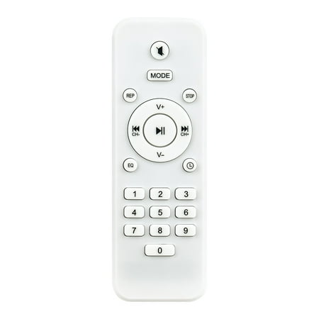 New Replace Remote Control compatible with KLIM B4 CD PLAYER RADIO BOOMBOX WHITE REMOTE ONLY
