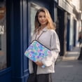 thumbnail image 6 of FORMRS 15-15.6 inch Laptop Sleeve Case Soft Carrying Quilted Computer Bag Cover, Neon Starfish Pattern, 6 of 7
