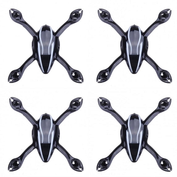 HobbyFlip Quadcopter Frame Body Fuselage Replacement Part H107-A31 Compatible with Hubsan X4 H107L 4 Pack