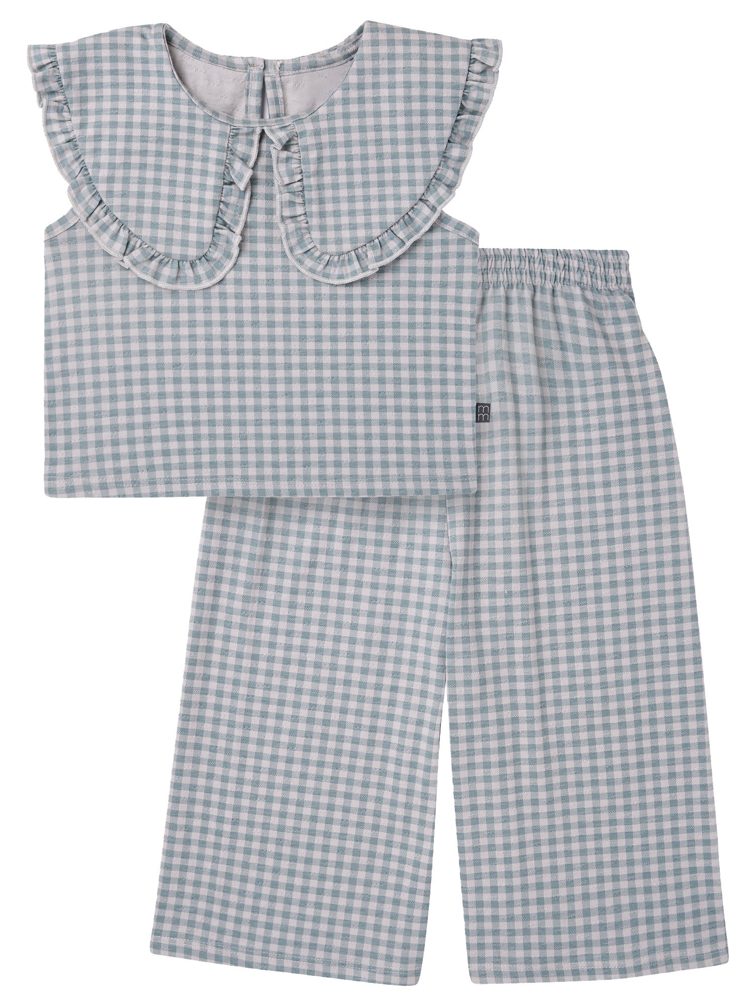 Modern Moments by Gerber Toddler Girl Smocked Top and Pant Outfit Set, 2-Piece, Sizes 0/3 Months - 5T