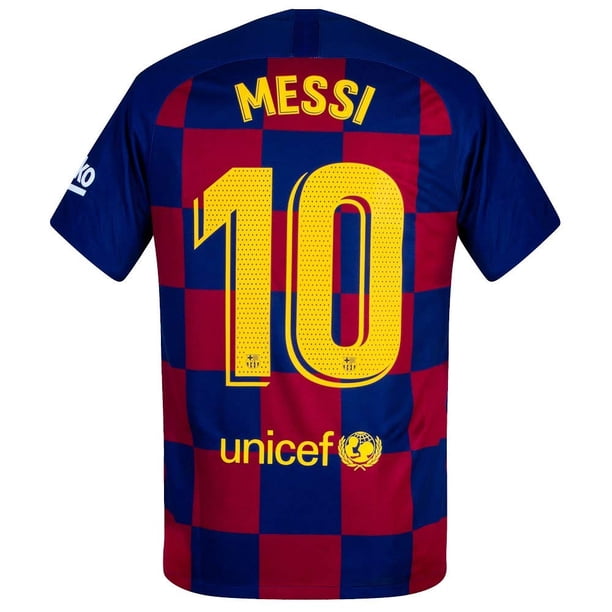 Official Barcelona 2019-20 Home jersey Messi #10 Adult Medium - Walmart