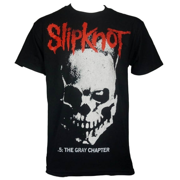 Slipknot Mens Skull And Tribal Gray Chapter T-Shirt M