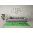 thumbnail image 3 of Ahgly Company Indoor Rectangle Oriental Emerald Green Industrial Area Rugs, 8' x 10', 3 of 4