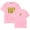 Pink, variant on Jey Uso Yeet Merch T-Shirt Women Men Crewneck Casual Short Sleeve Fashion Tee