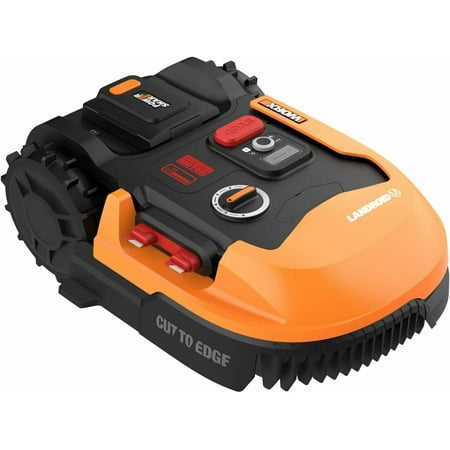 UPC: 0845534023343 | Worx WR147 Landroid M 20V Robotic Lawn Mower (1/4 Acre) (Battery & Charger Included)