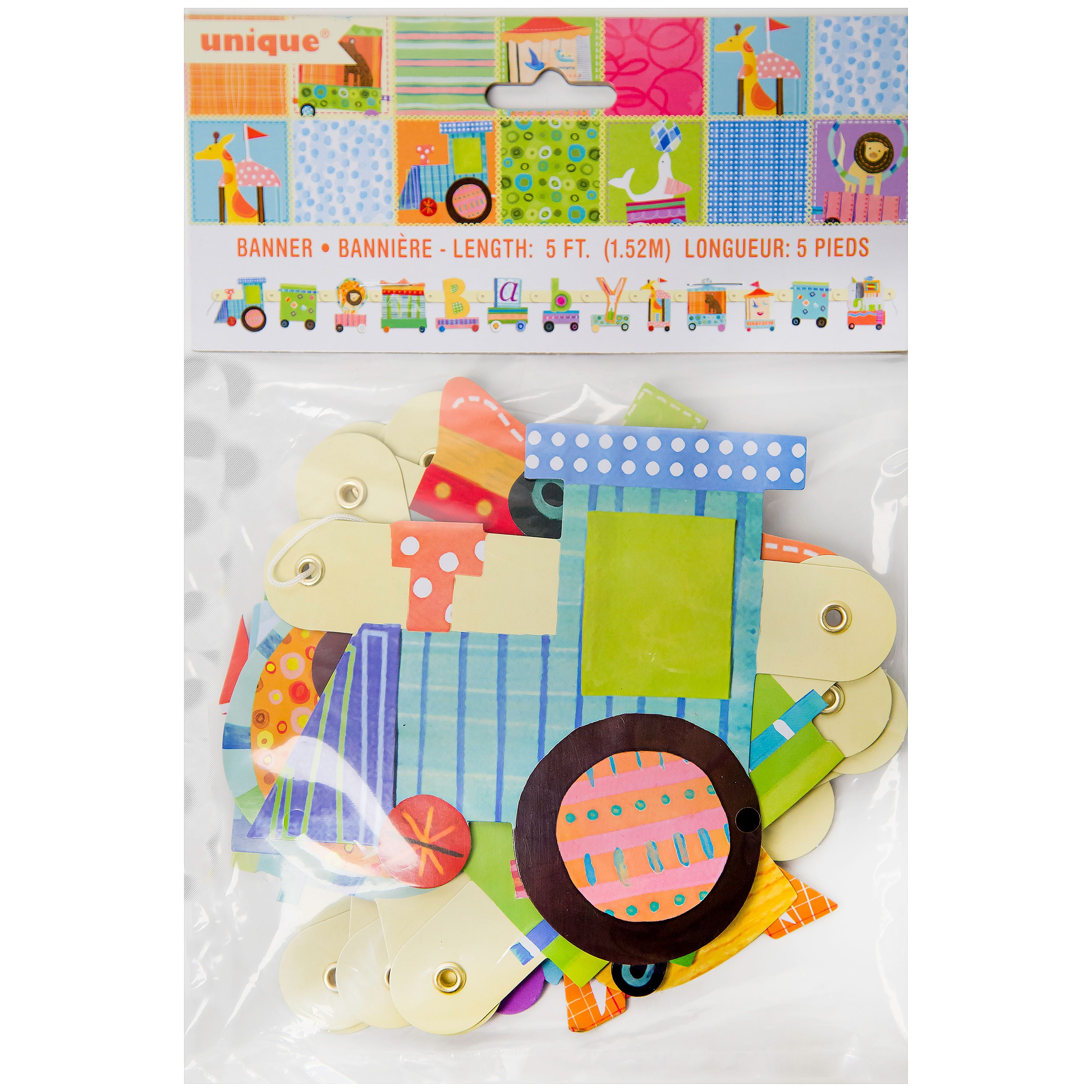 Circus Baby Shower Banner 7 Ft 1ct Circus Baby Shower Banner 7 Ft 1ct