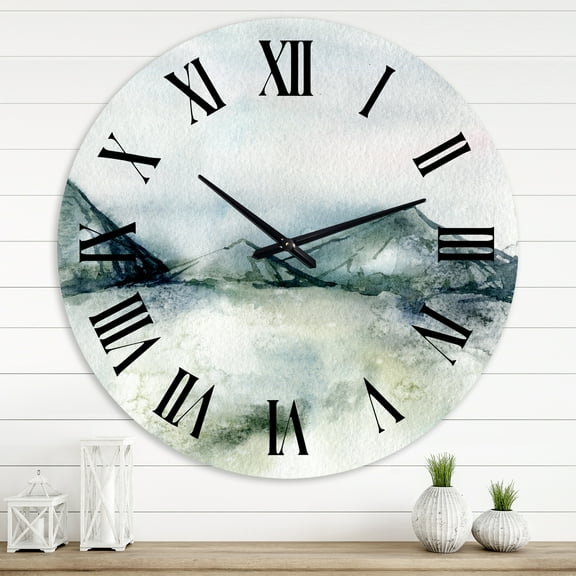 Designart 1 in Quartz Modern/Contemporary Wall Clock