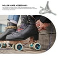 thumbnail image 4 of Raindrops 1Set Roller Skate Triangle Trucks Aluminum Alloy Shock Absorption Joint Protection Smooth Gliding Indoor Rinks, 4 of 8