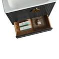thumbnail image 5 of Venezian Collection - 24" Single Black Bathroom Vanity, - Brass Handles.&nbsp;, 5 of 9