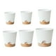 thumbnail image 5 of Macetas para plantas DYNWAVEMX Macetas con riego automático Ventiladas con orificio de drenaje y platillo Blanco, 5 of 8