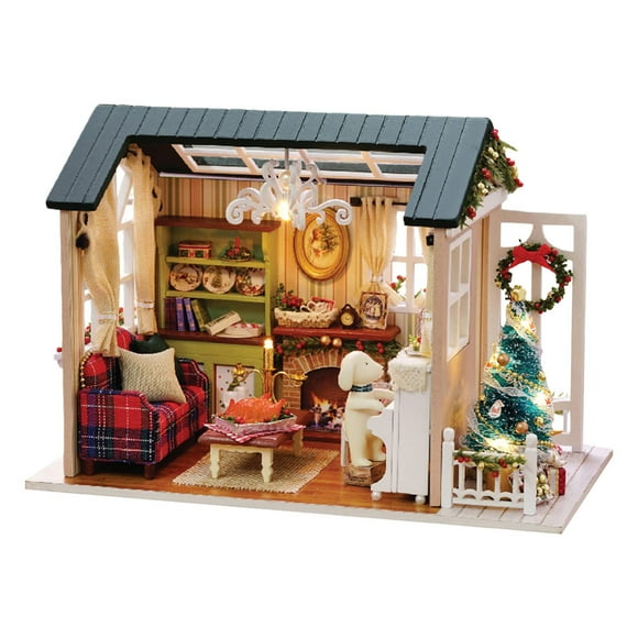DHGDJ54G DIY Miniature Craft Kit Handmade Assembly Model Ideal & Decorative Ornament Decorative for Shelf Elephant Yard Statue