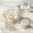 thumbnail image 5 of Spa Gift Baskets for Women, Freesia & Jasmine Relaxing Spa Bath Gifts Sets Home Self Care Kit Care Package Thank You Christmas Birthday Gifts for Mom Wife Friends Sisters Her, 5 of 7