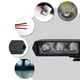 thumbnail image 2 of 2 Uds 6D Barra LED 12V IP67 Impermeable Antiniebla Conducción 6000K 1200LM 12W, 2 of 5