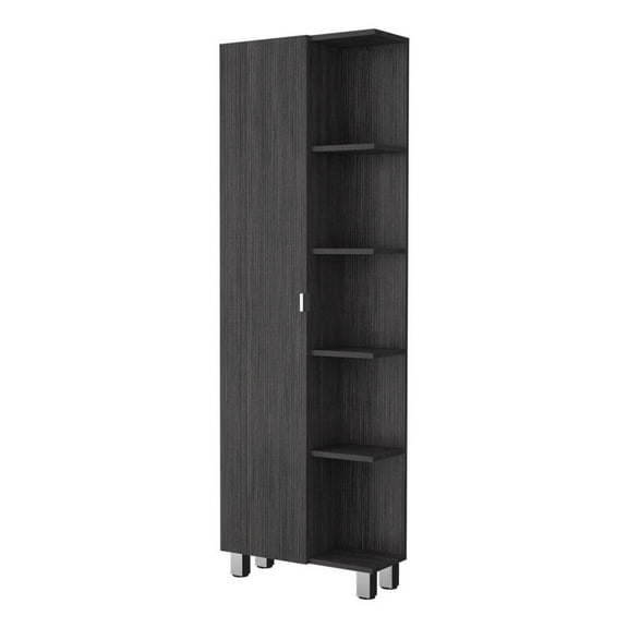 Newboti Furniture Los Angeles Linen Cabinet, Five Shelves, One Cabinet, Divisions 48286