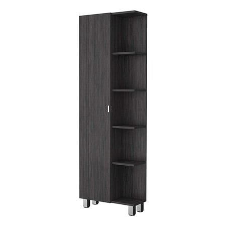 Newboti Furniture Los Angeles Linen Cabinet Five Shelves One Cabinet Divisions 48286