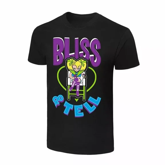 WWE ALEXA BLISS Black T-Shirt , Bliss & Tell
