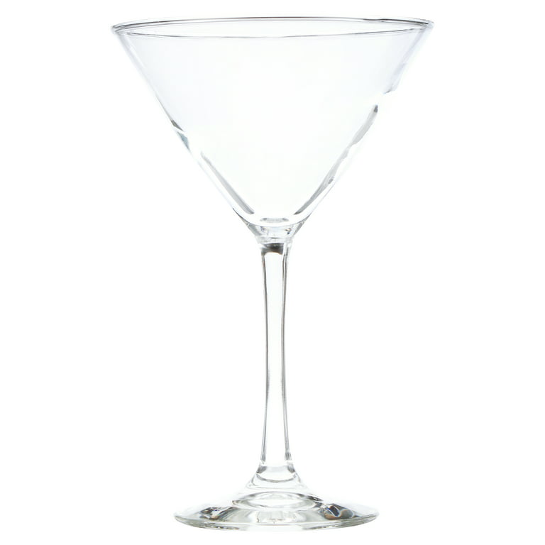 Libbey Entertaining Essentials Martini Glasses, 8-Ounce, Set of 6