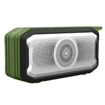 Latrodar Outdoor Wireless Bluetooth 5.0 HD Sound Quality Music IPX7 Speaker Novelty Green 7.2x7.2 Inch Home Essentials