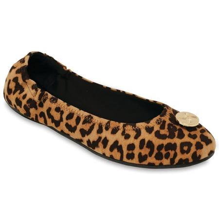 

Lindsay Phillips Liv Leopard Ballet Flat for Women