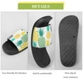 thumbnail image 7 of GZHJMY Stylish Slides for Women Men, Colorful Pineapple Fruits Soft Flexible Slip-on Sandals Slippers, 7 of 7