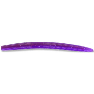 Yamamoto 9-10-921 Senko Worm Bass Lure, 5", 10pk, Brown & Purple