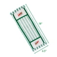 thumbnail image 3 of Libman 18" Wet & Dry Microfiber Mop Refill - Green and White 2pk, 3 of 6