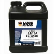 Lube King LU05302G 30W Diesel Engine Oil- 2 Gallon