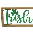 thumbnail image 2 of Saint Patricks Irish Blessings Wall Sign Wood Clover Luck 70080B, 2 of 4