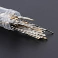 thumbnail image 3 of Lefu 100pcs Tail Embroidery Fabric Cross Stitch Needles Craft Tools 24# 26#, 3 of 7