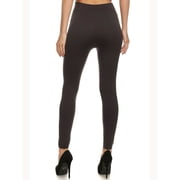 SOFRA Womens Black Skinny Active Wear Leggings Size: FREE SIZE