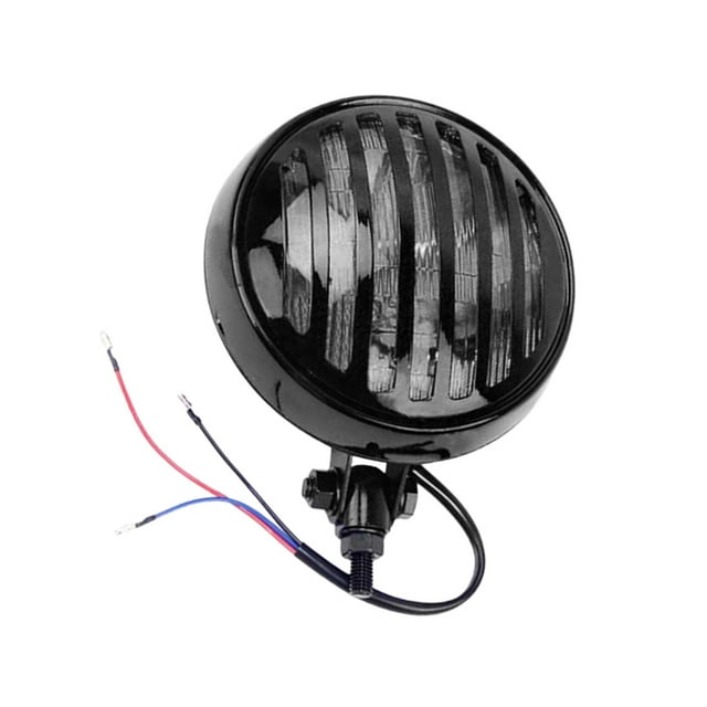 funtasica Universal Motorcycle Round Headlight LED Head Lamp 4200K Light For - Type 2, as described