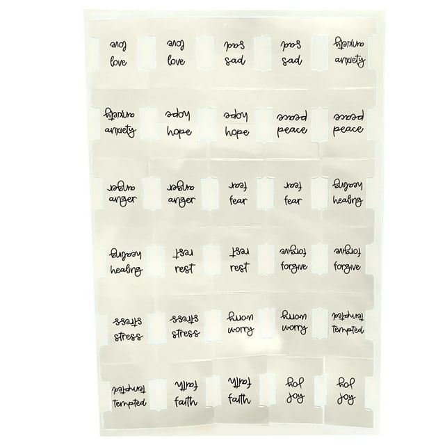 Less Than 5 Stickers 2024 New Prayer Tabs Tabs for Women & Men Index Tabs for Reading Study Supplies for Easy Navigation Bookmark Gift For