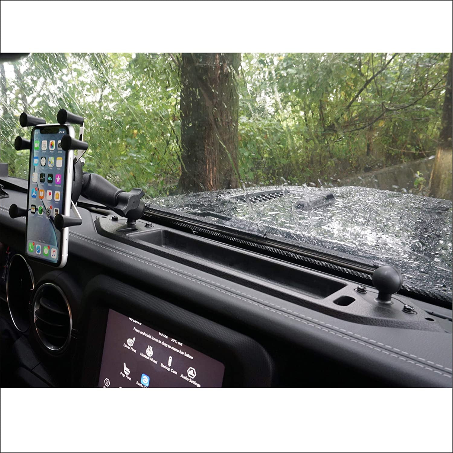 Voswitch Phone Mount Pack Compatible with Jeep Wrangler JL JLU 2018 -  Current and Gladiator 2020 | Walmart Canada