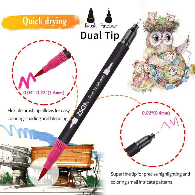 Concept Dual Tip Artistist Marker with Strathmore 500 Series