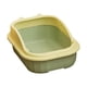 thumbnail image 4 of Caja de arena para gatos de interior con tapa abierta y diseño desmontable. Verde, 4 of 8