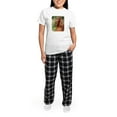 thumbnail image 5 of CafePress - Irish Setter 9Y209D 090 Women's Light Pajamas - Women's Short Sleeve Print T-Shirt and Pants Light Cotton Pajama Set, 5 of 7