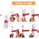 thumbnail image 5 of 100 bridas para cables, correas de sujeción reutilizables para cables, bridas para cables, 5 of 7